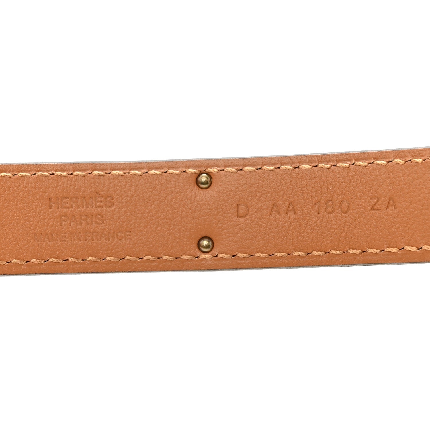 Hermes Epsom Kelly Belt Gold 3 of 3