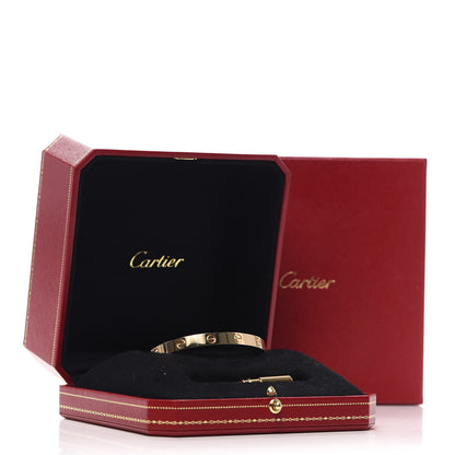 Cartier 18K Yellow Gold LOVE Bracelet 17 7 of 7