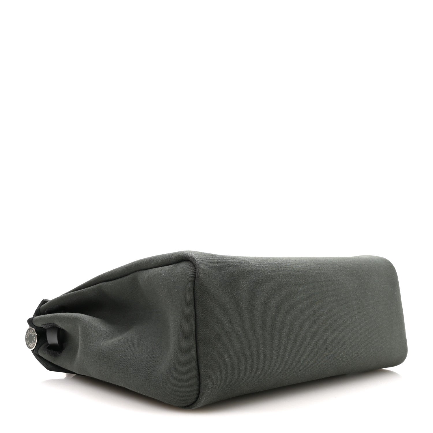 Hermes Toile Militaire Vache Hunter Laque Herbag Zip Retourne PM 31 Vert Mangrove Black 5 of 12