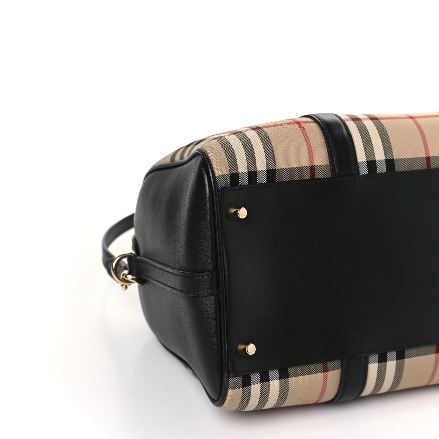 Horseferry Check Medium Alchester Bowling Bag Black