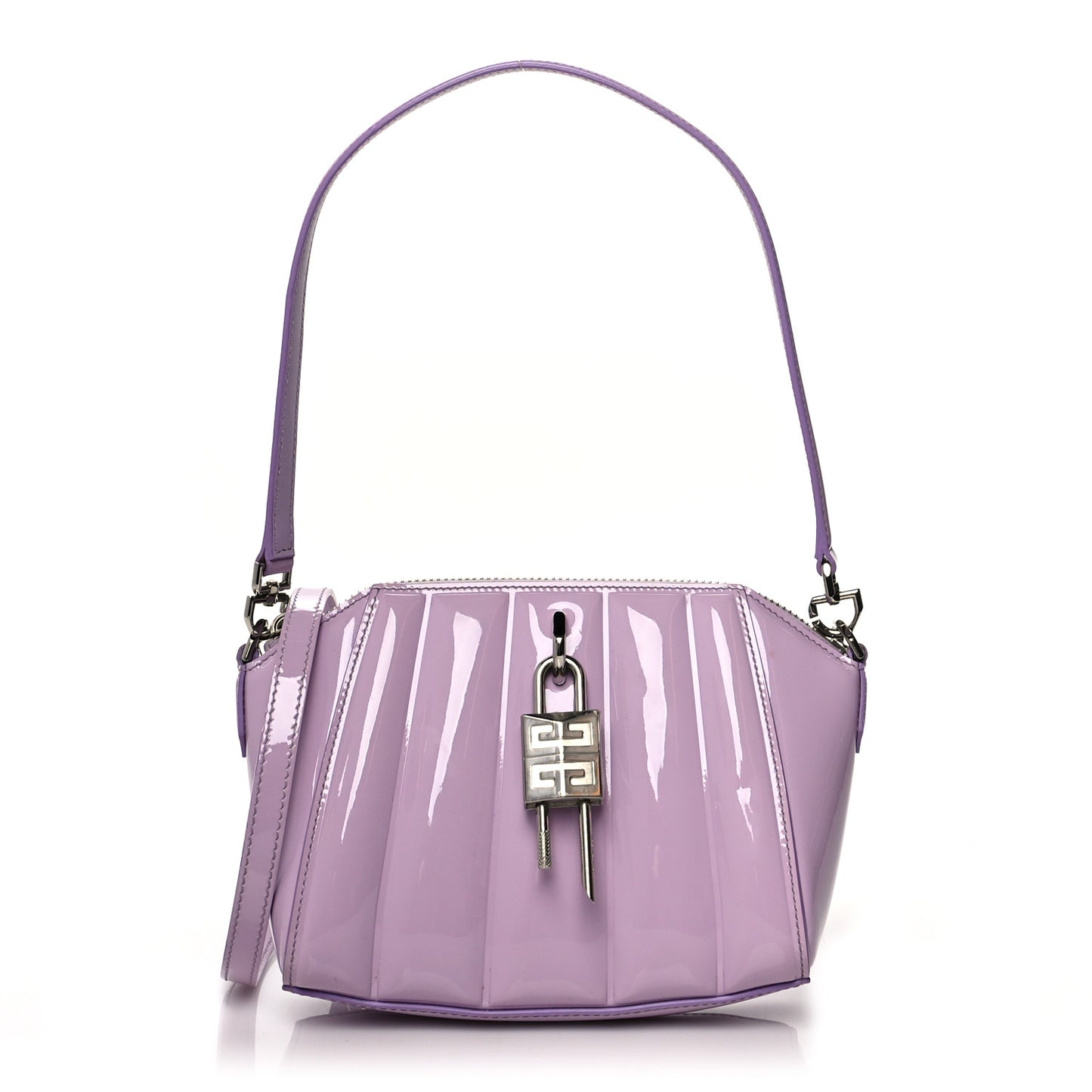 Patent XS Lock Antigona Shoulder Bag Lilac