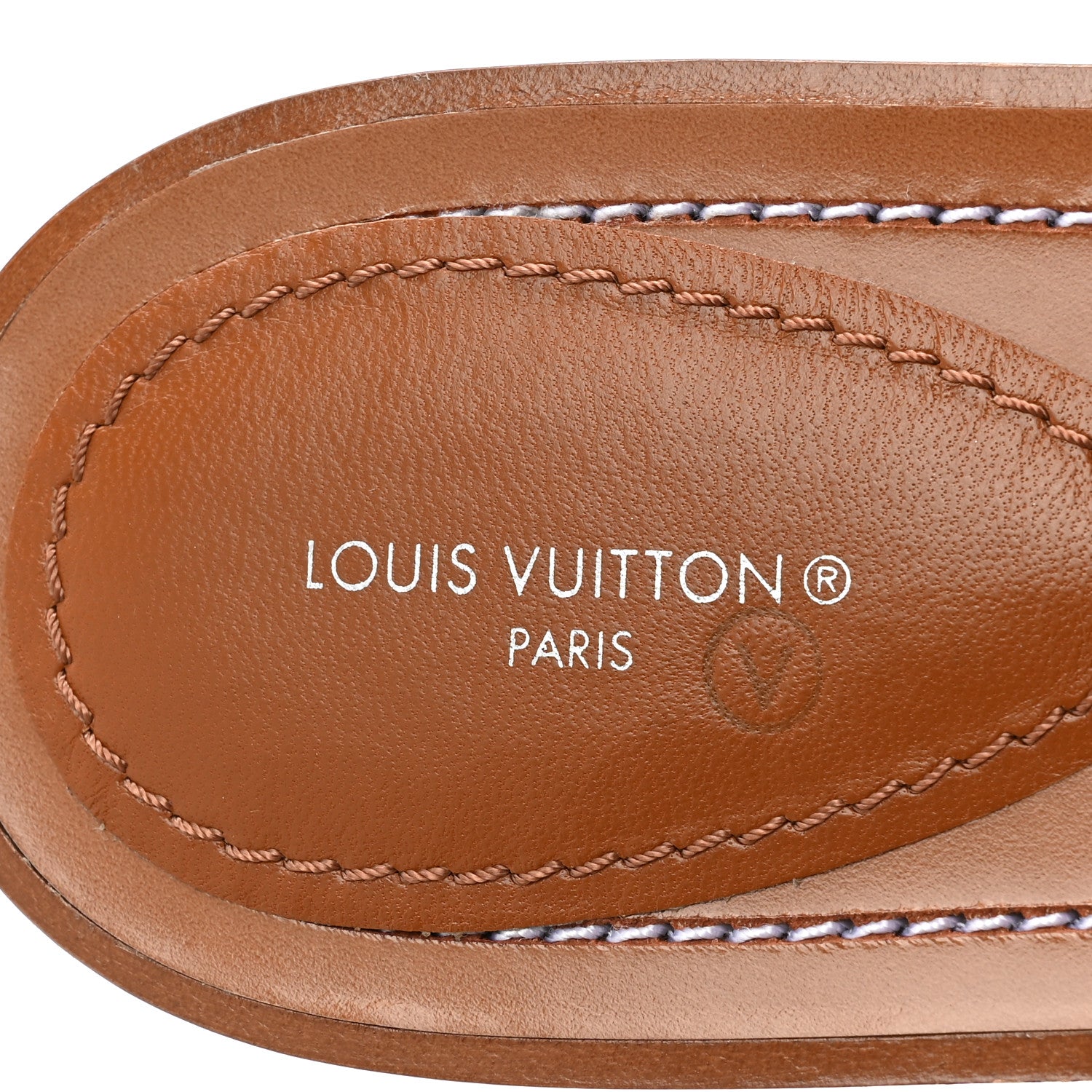 Louis Vuitton Canvas Calfskin Lock It Flat Mules 39 7 of 8