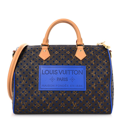 Louis Vuitton Monogram Perforated Speedy 30 Fuchsia 1 of 11