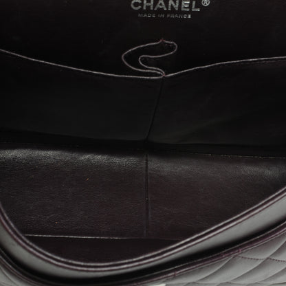 Chanel Lambskin Jumbo Double Flap Plum 8 of 9