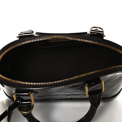Louis Vuitton Vernis Alma BB Amarante 5 of 10