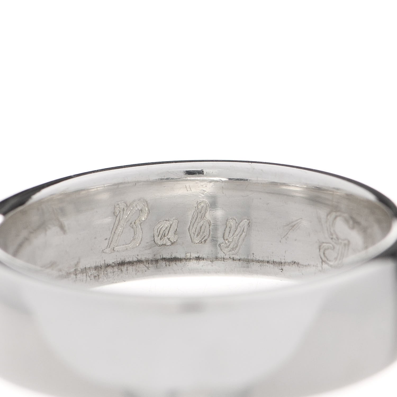 Tiffany Sterling Silver Diamond Return to Tiffany Narrow Ring 59 8.75 5 of 6