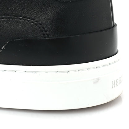 Hermes Calfskin Deep Sneakers 39 Black 9 of 10