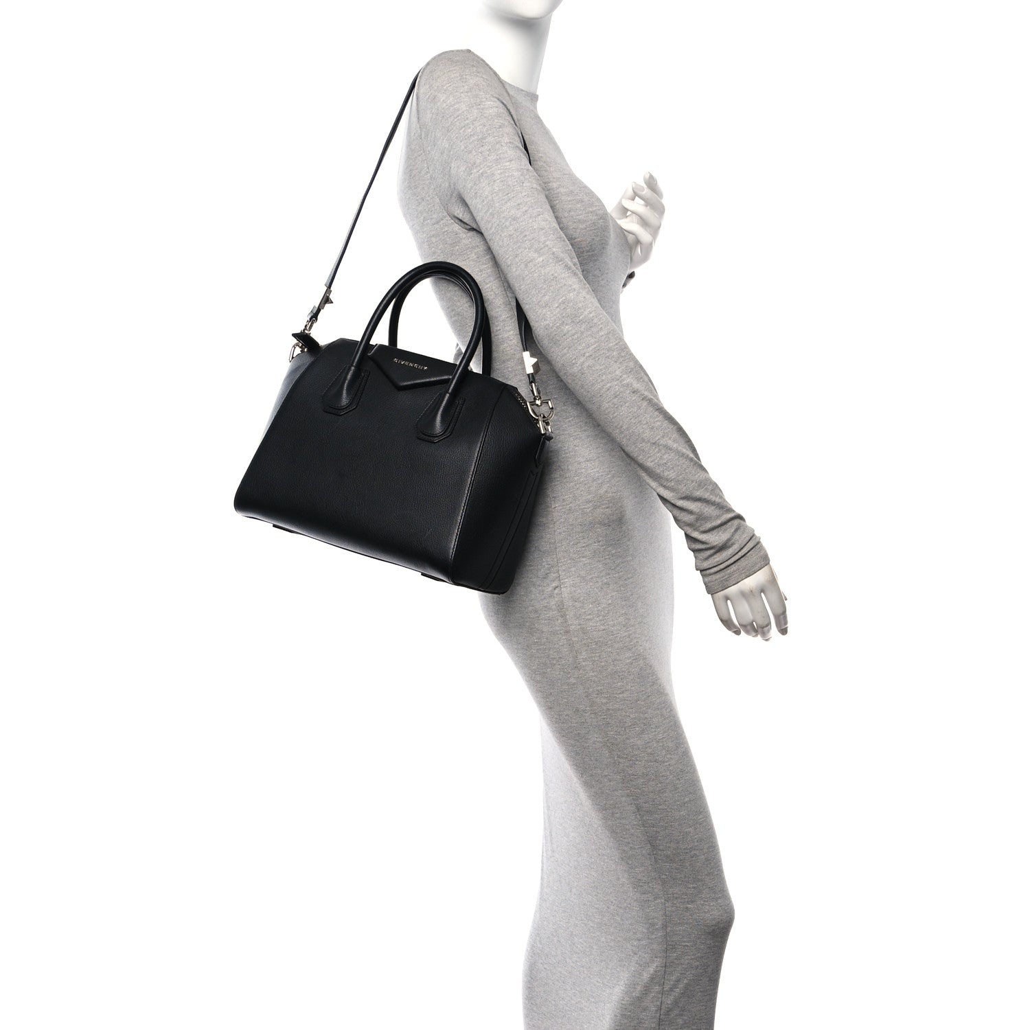 Givenchy Sugar Goatskin Small Antigona Black 3 of 10