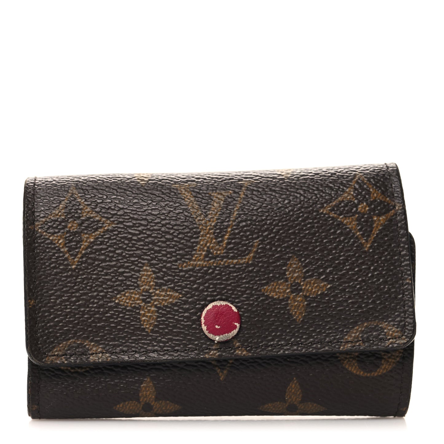 Monogram 6 Key Multicles Holder Fuchsia