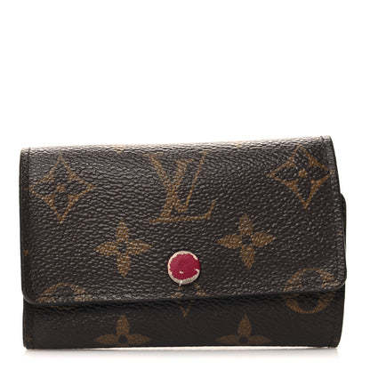 Louis Vuitton Monogram 6 Key Multicles Holder Fuchsia 1 of 8