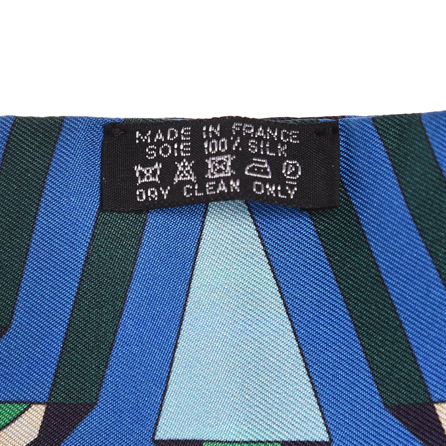 Hermes Silk Ballet Aquatique Twilly Orange Marine Vert 3 of 5