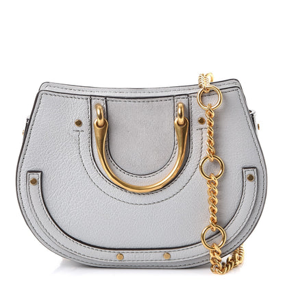 Chloe Calfskin Suede Mini Pixie Signature Belt Bag Airy Grey 1 of 10