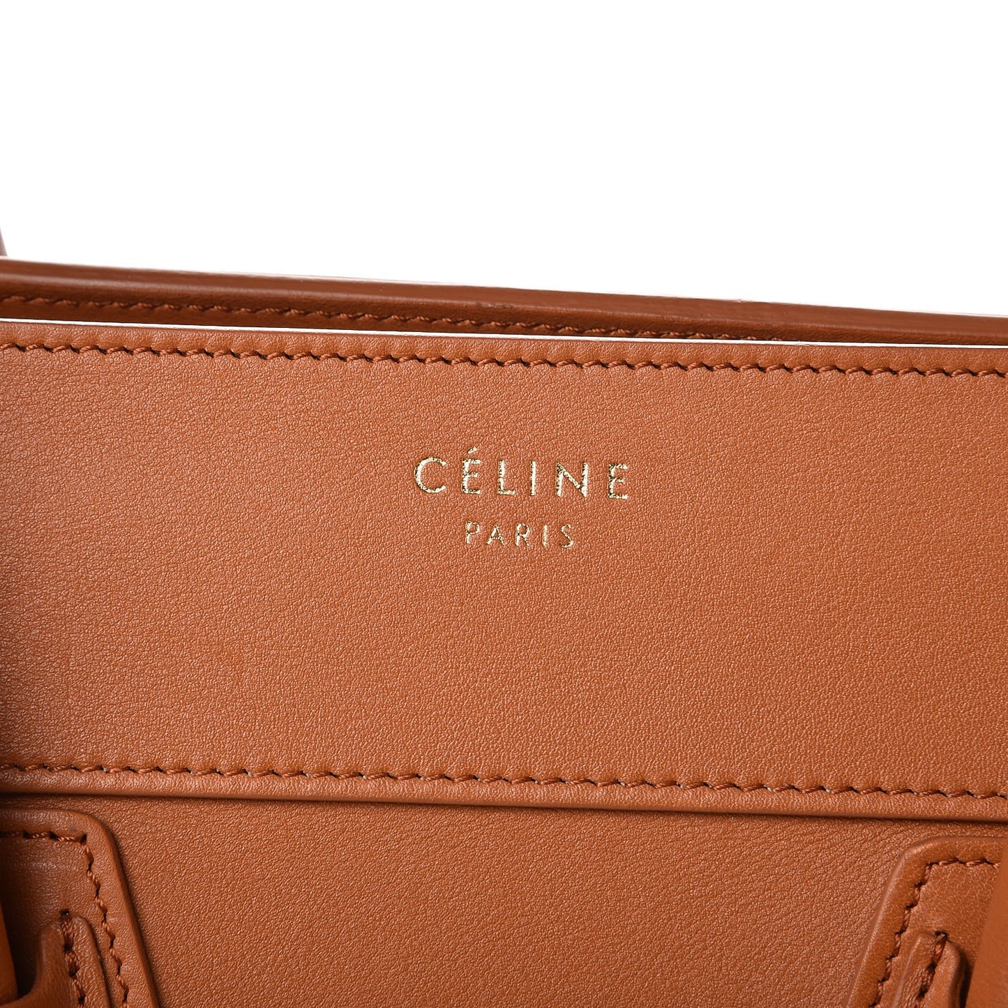 Smooth Calfskin Mini Luggage Light Copper