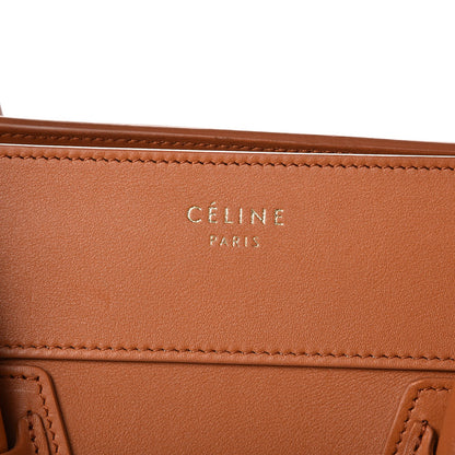 Celine Smooth Calfskin Mini Luggage Light Copper 6 of 8