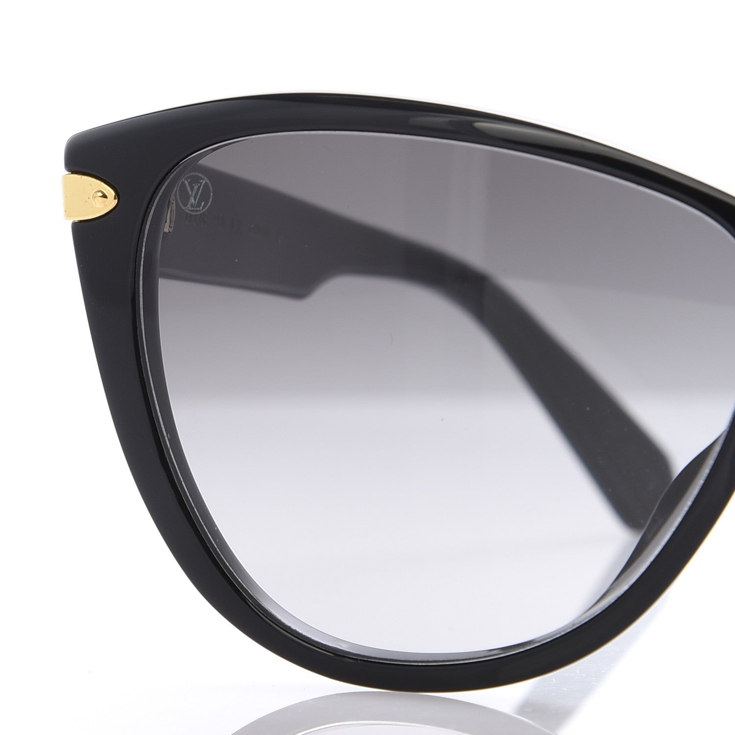Louis Vuitton Acetate Blue Velvet Sunglasses Z1293E Black 7 of 8
