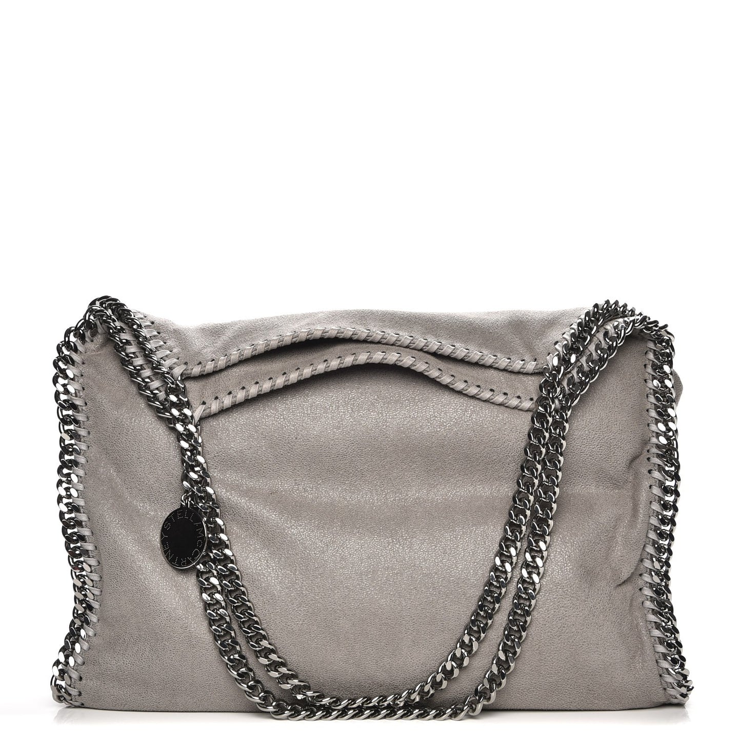 Shaggy Deer Small Falabella Tote Grey