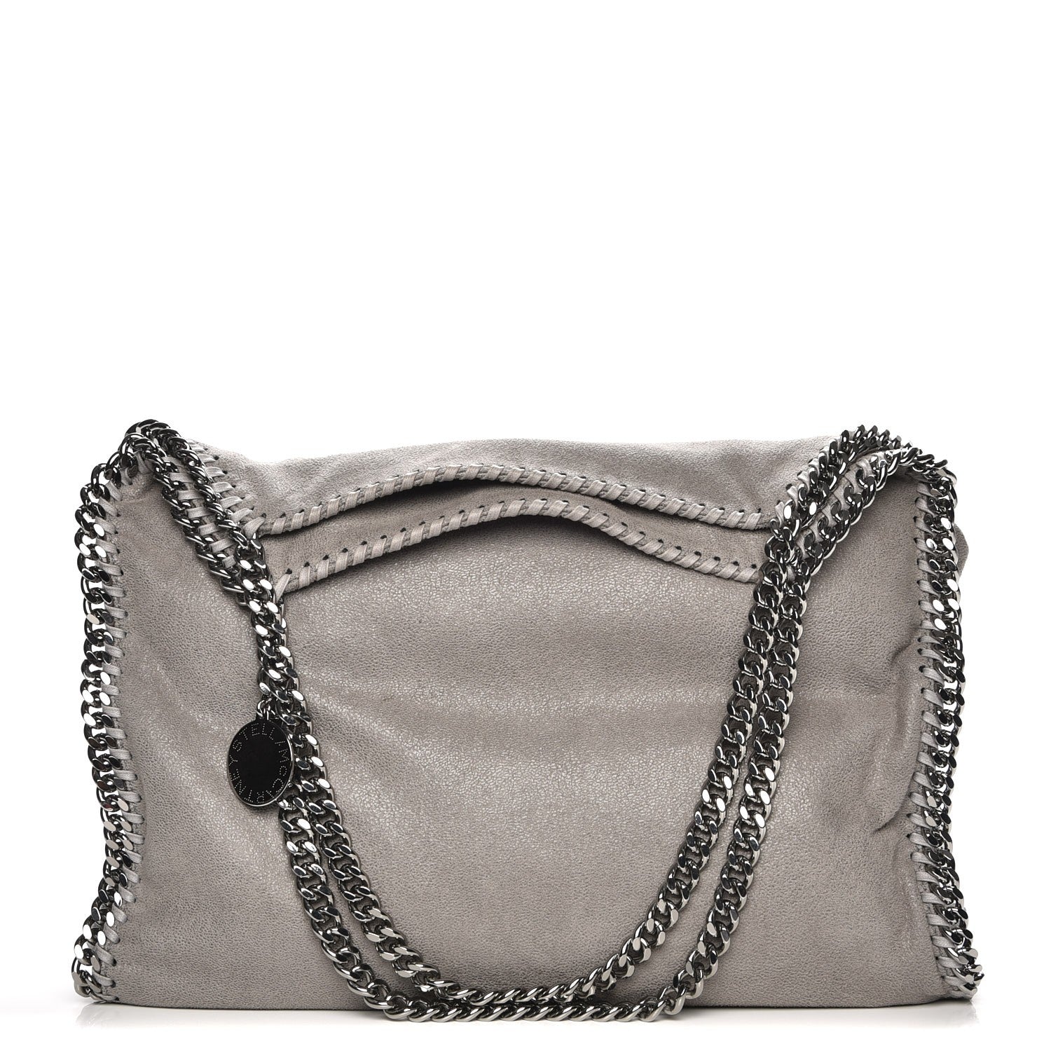 Stella McCartney Shaggy Deer Small Falabella Tote Grey 1 of 7