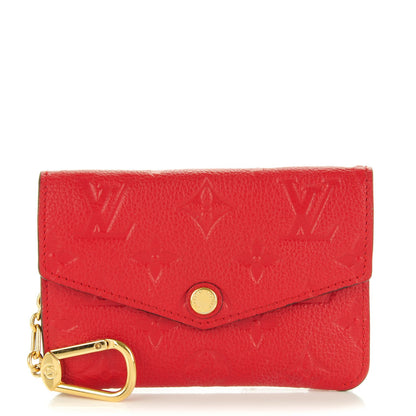 Louis Vuitton Empreinte Key Pouch Cherry 1 of 7