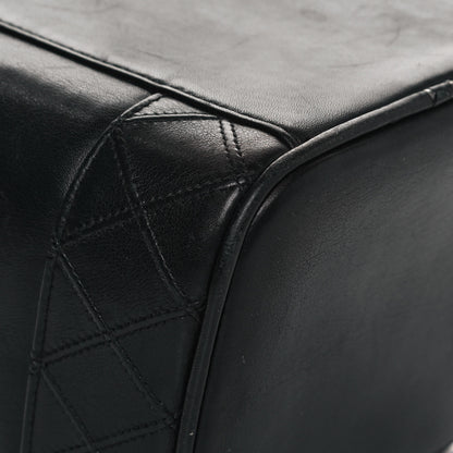 Chanel Calfskin Cosmetic Vanity Bag Black 10 of 19