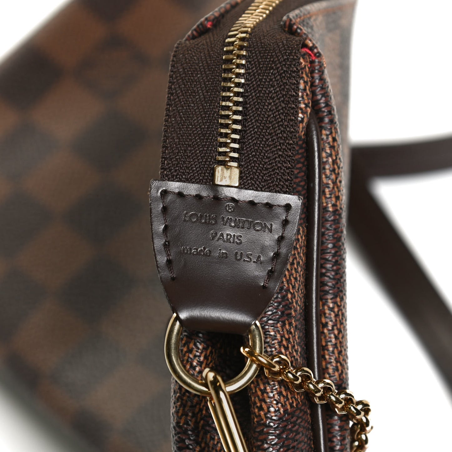 Damier Ebene Eva Clutch