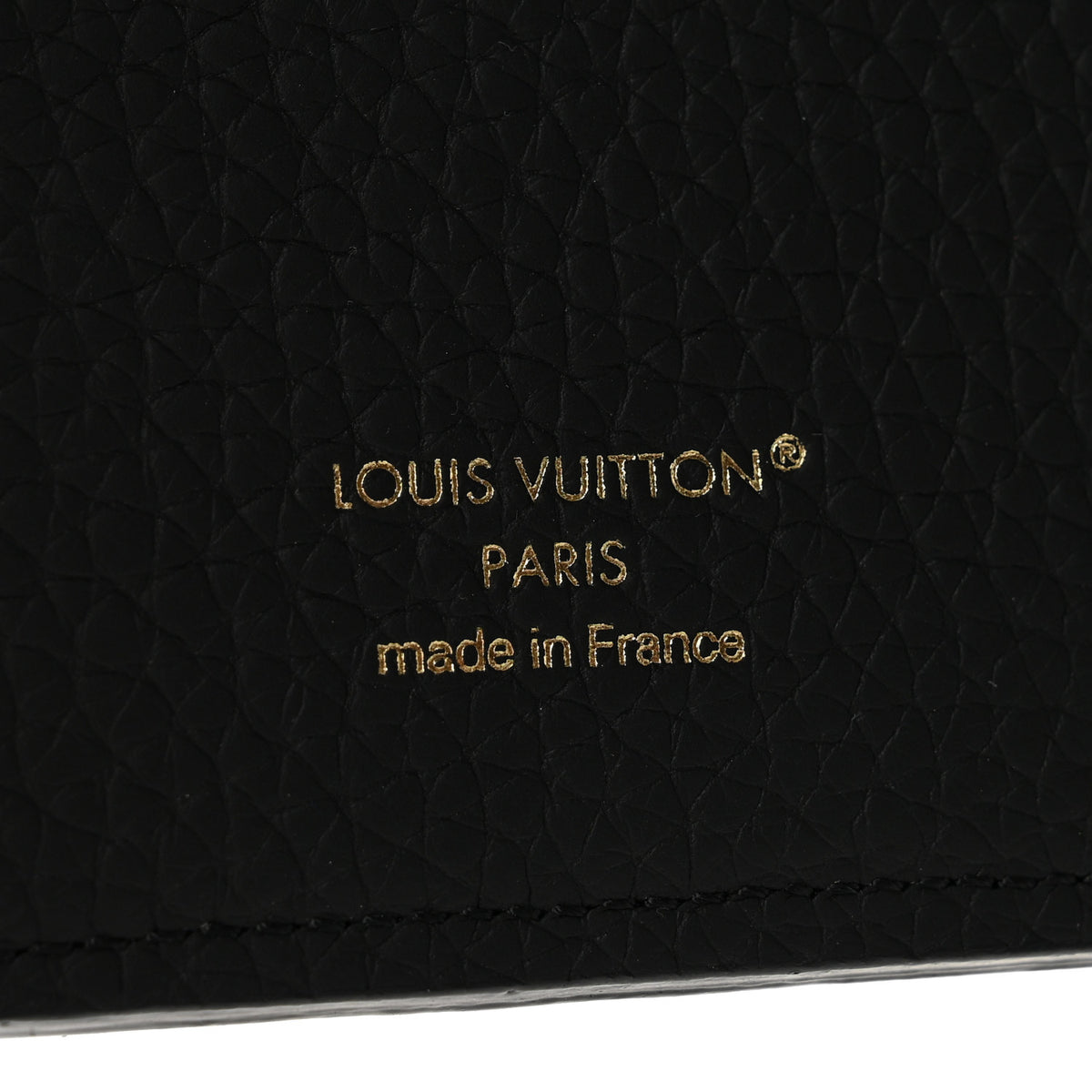 Louis Vuitton Taurillon Monogram Emily Notebook Cover MM Black 6 of 6