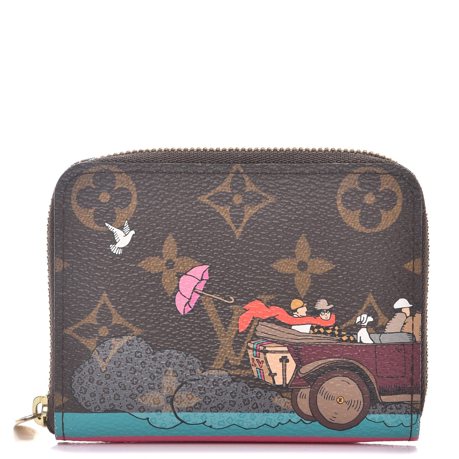 Louis Vuitton Monogram 2015 Christmas Animation Zippy Coin Purse 1 of 8