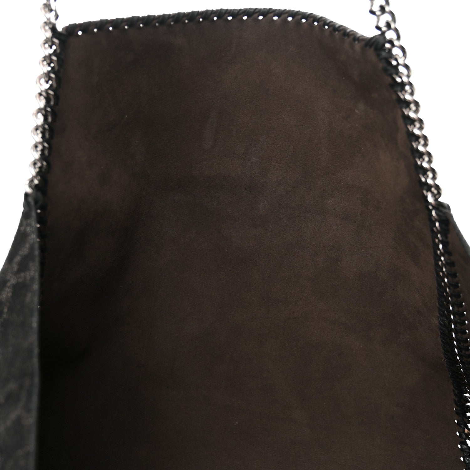 Stella McCartney Leopard Shaggy Deer Falabella Reversible Tote Grey 10 of 11