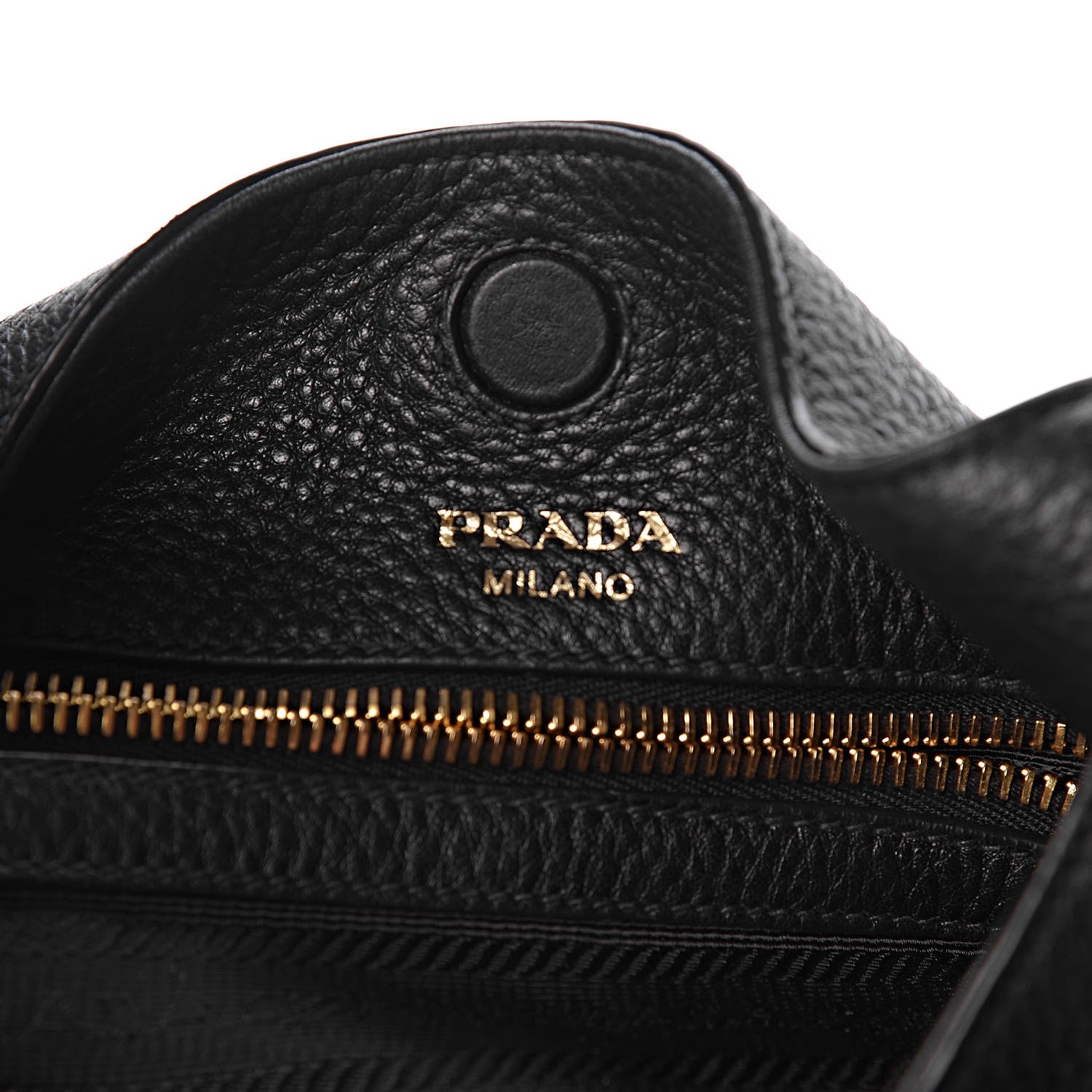 Prada Vitello Daino Hobo Black 6 of 9