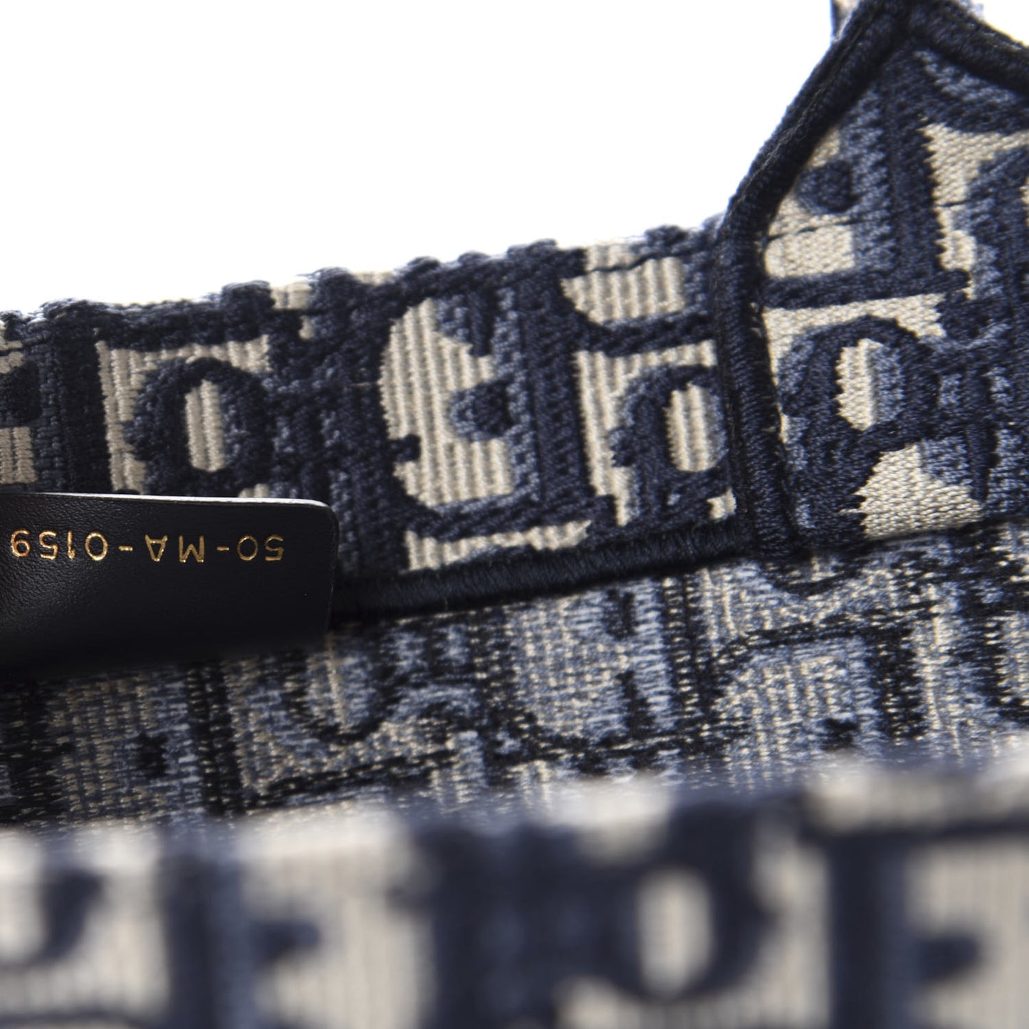 Oblique Medium Book Tote Blue Multicolor