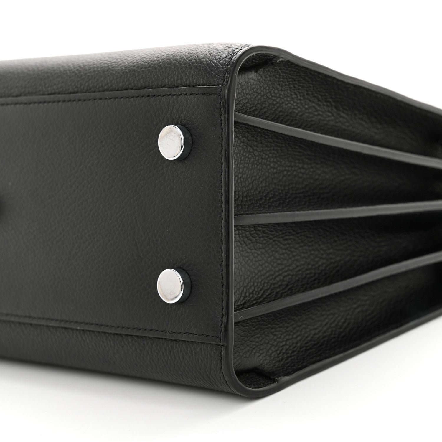 Saint Laurent Grained Calfskin Baby Sac De Jour Black 10 of 15
