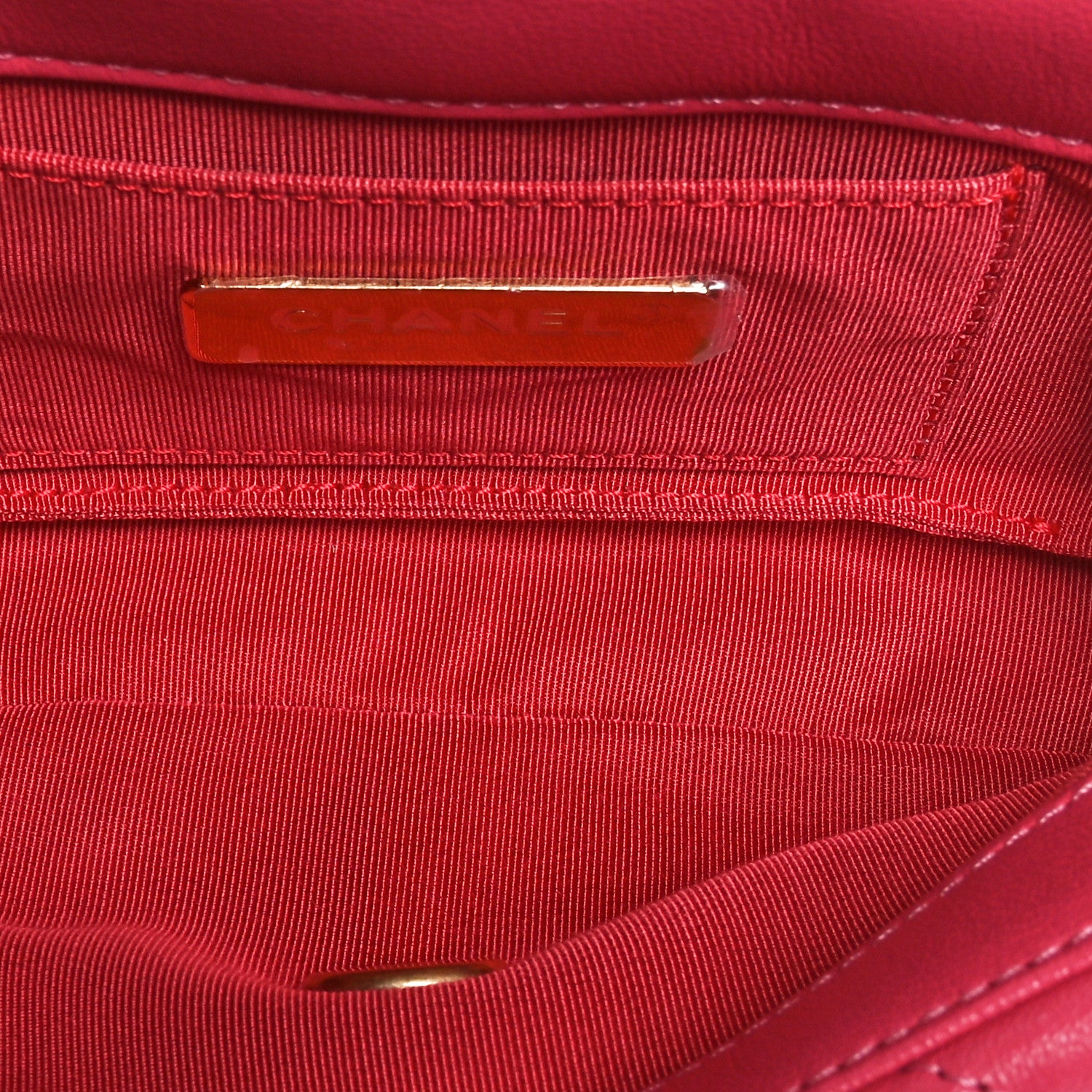 Chanel Lambskin Quilted Chanel 19 Waist Bag Pink 5 of 9