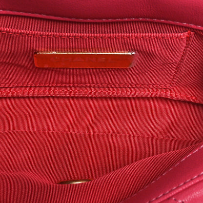 Chanel Lambskin Quilted Chanel 19 Waist Bag Pink 5 of 9