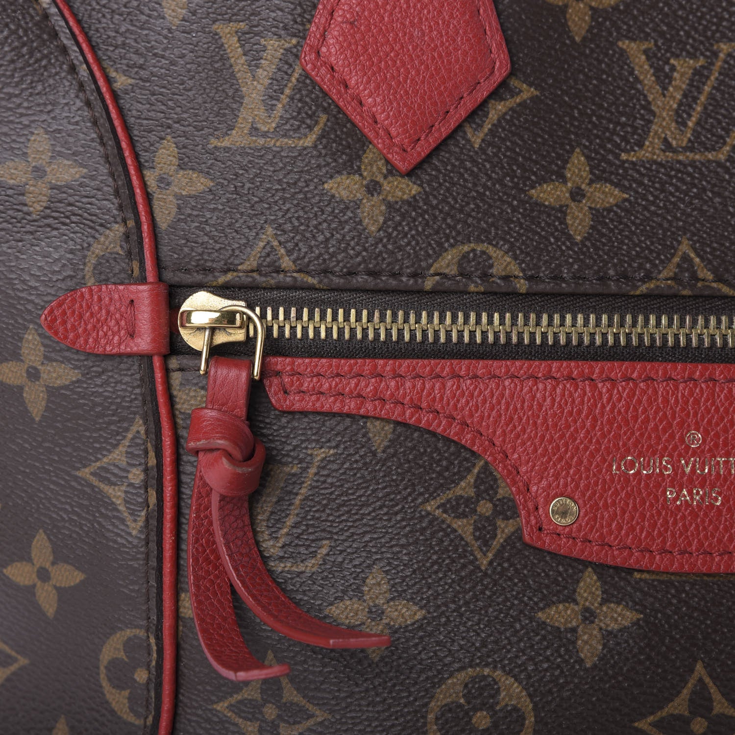 Louis Vuitton Monogram Tournelle PM Cerise 10 of 10