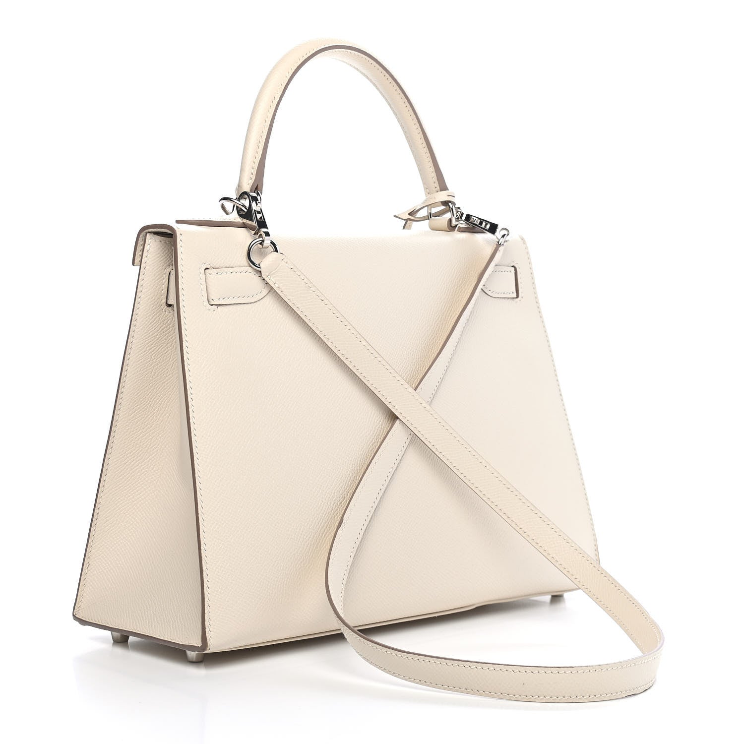Hermes Epsom Kelly Sellier 28 Craie 2 of 11