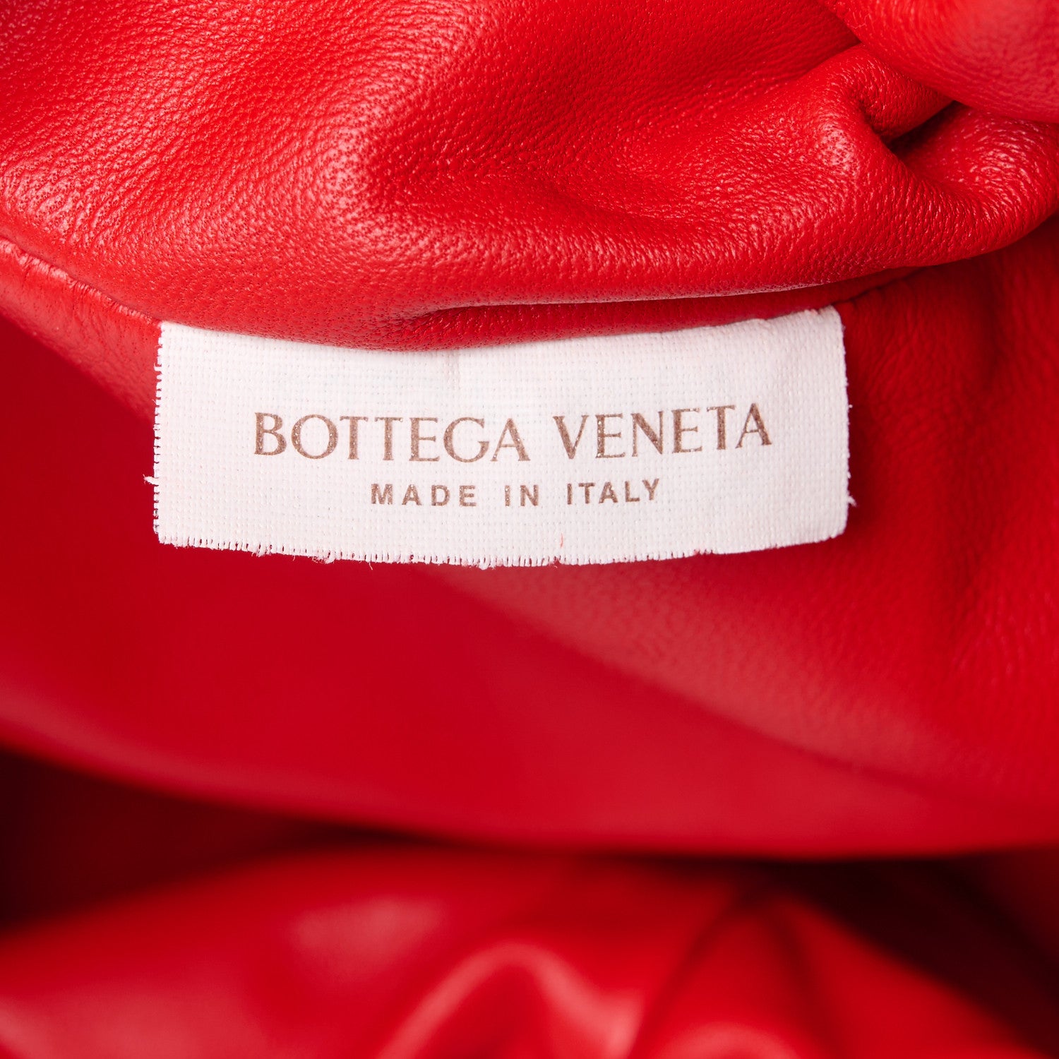 Bottega Veneta Nappa Intrecciato The Mini Pouch Bright Red 8 of 12