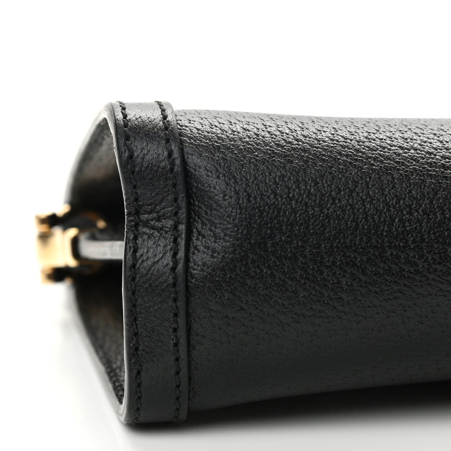 Calfskin GG Web Small Ophidia Chain Shoulder Bag Black