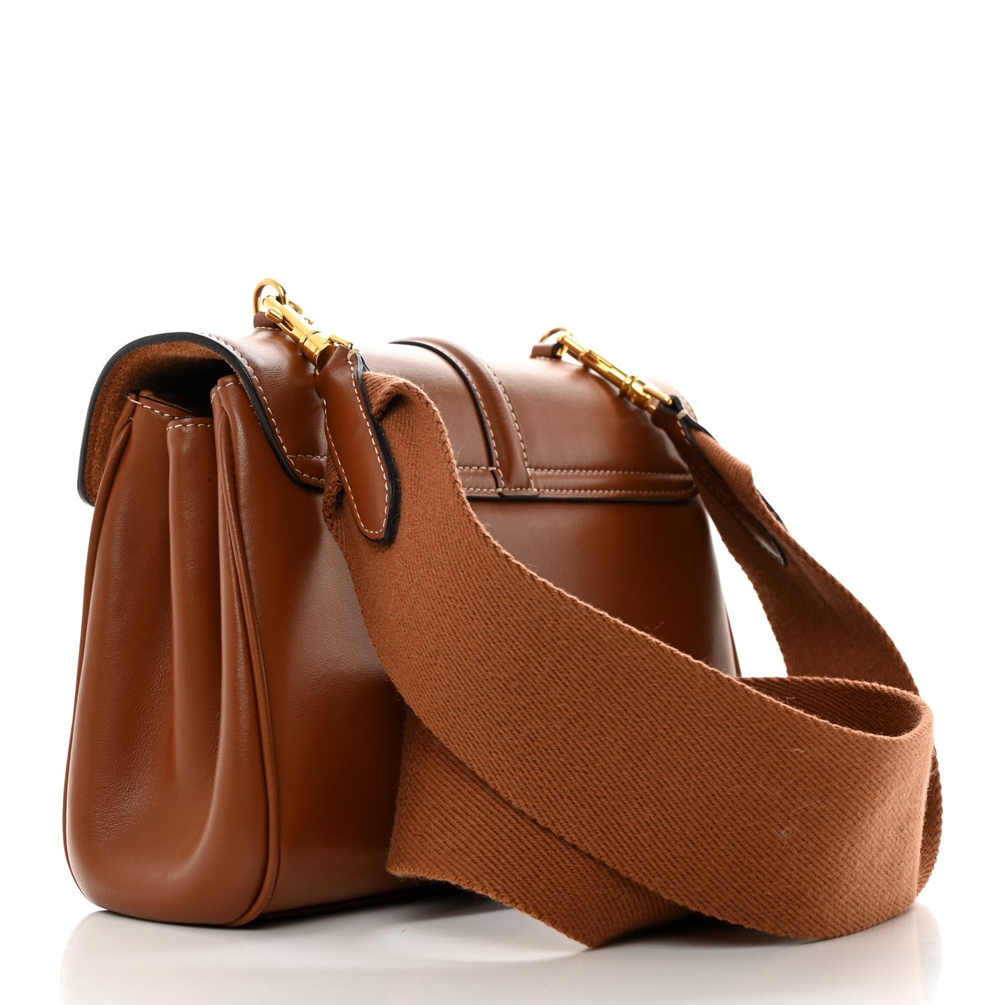 Smooth Calfskin Teen 16 Crossbody Bag Soft Tan