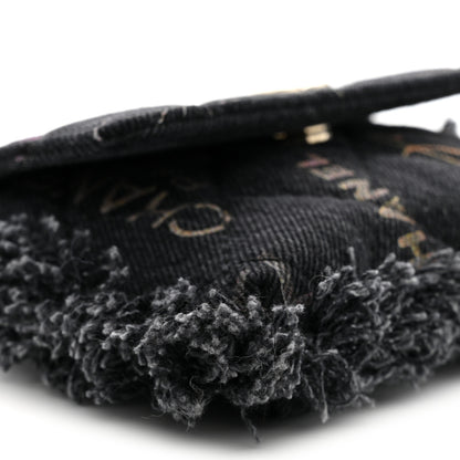 Chanel Denim Quilted Denim Mood Belt Bag Black Multicolor 9 of 11