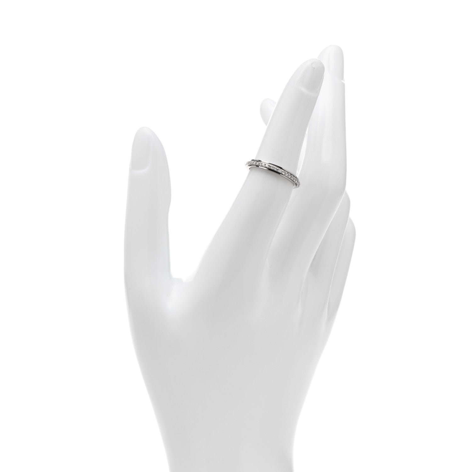 Piaget Platinum Diamond Possession Wedding Band Ring 52 6 2 of 7