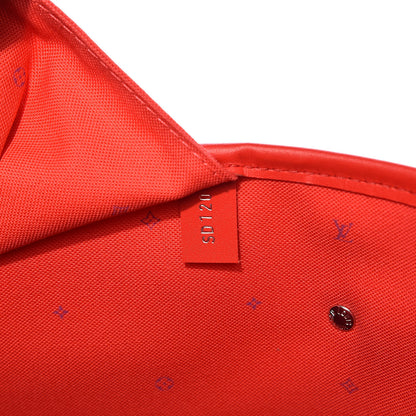 Louis Vuitton Monogram Escale Neverfull MM Rouge 9 of 12