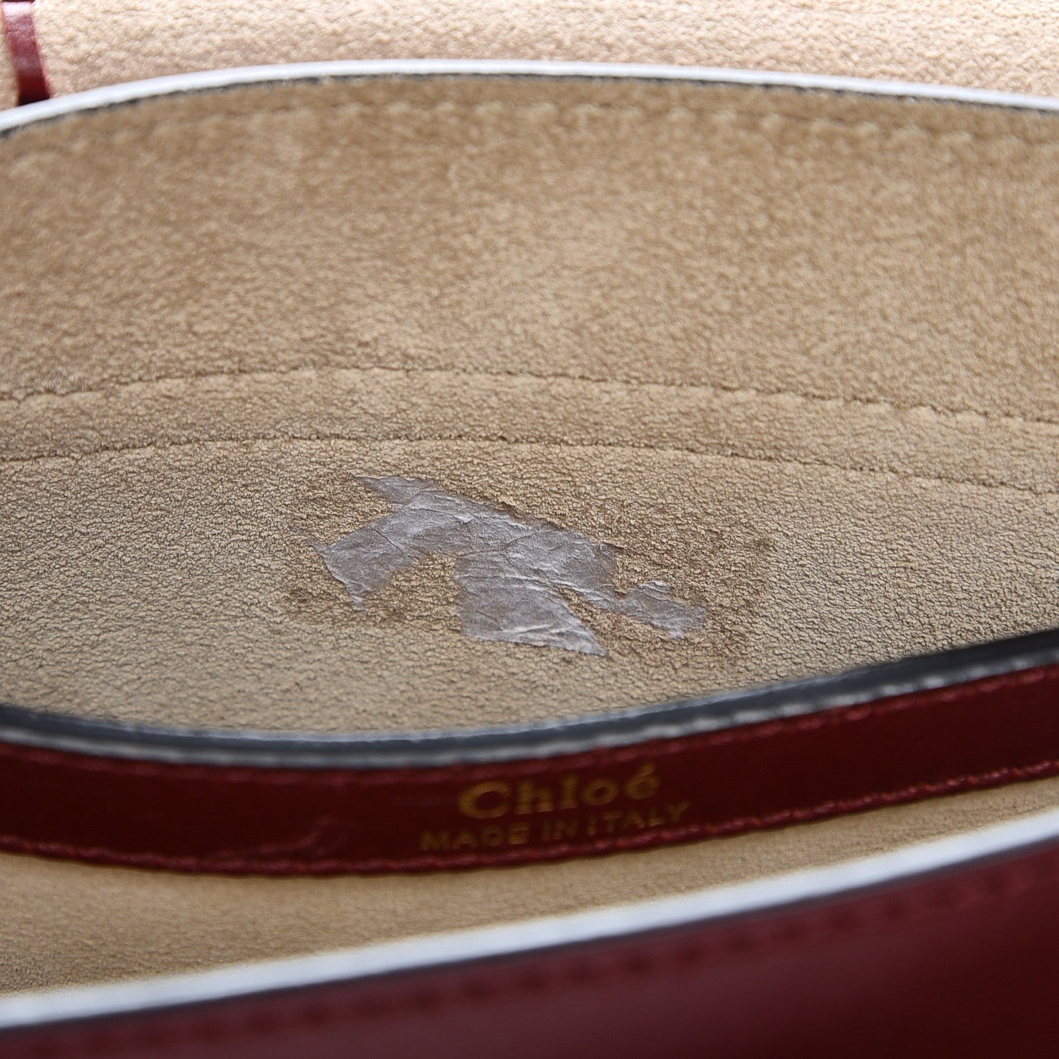 Chloe Calfskin Braided Small Hudson Shoulder Bag Sienna Red 8 of 10