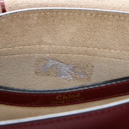 Chloe Calfskin Braided Small Hudson Shoulder Bag Sienna Red 8 of 10