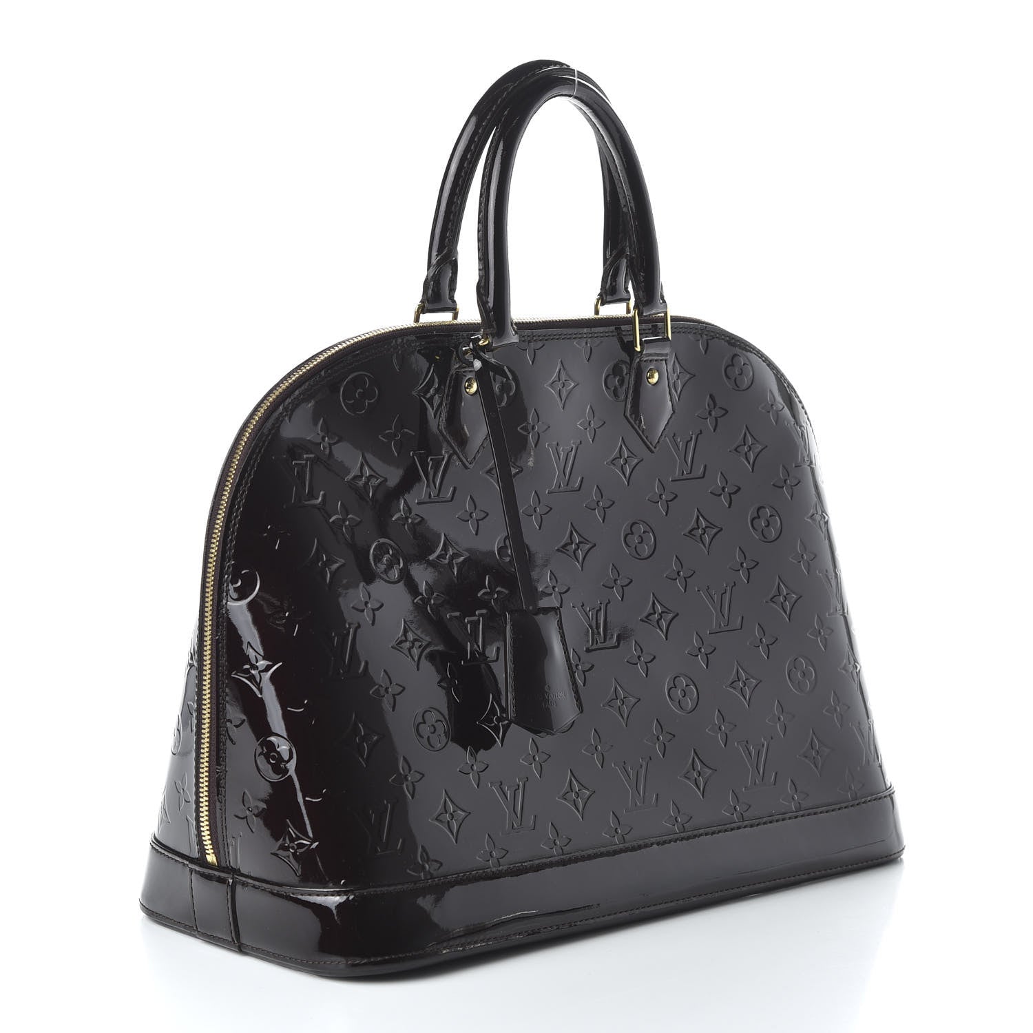 Louis Vuitton Vernis Alma GM Amarante 3 of 10