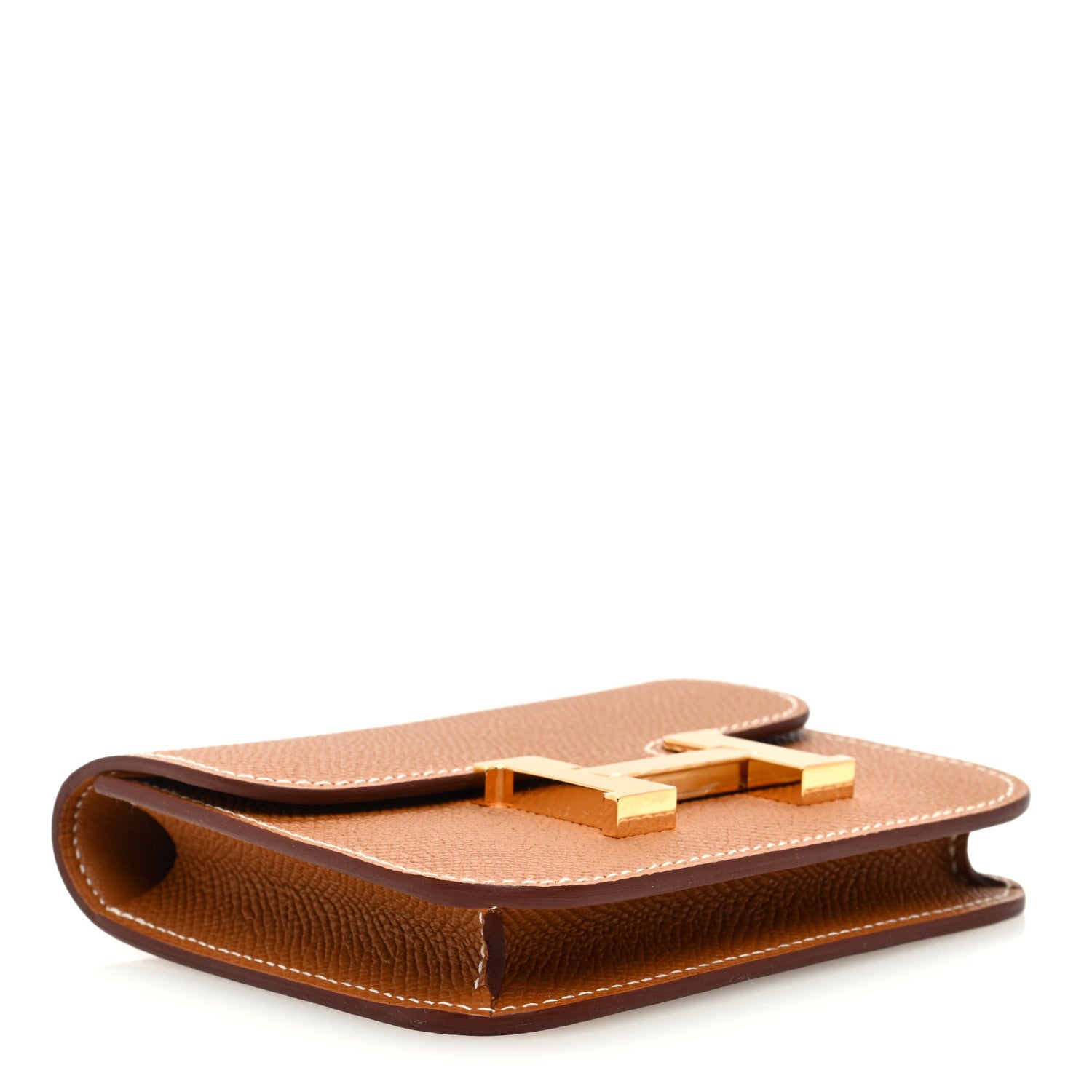 Hermes Epsom Constance Slim Wallet Gold 5 of 8