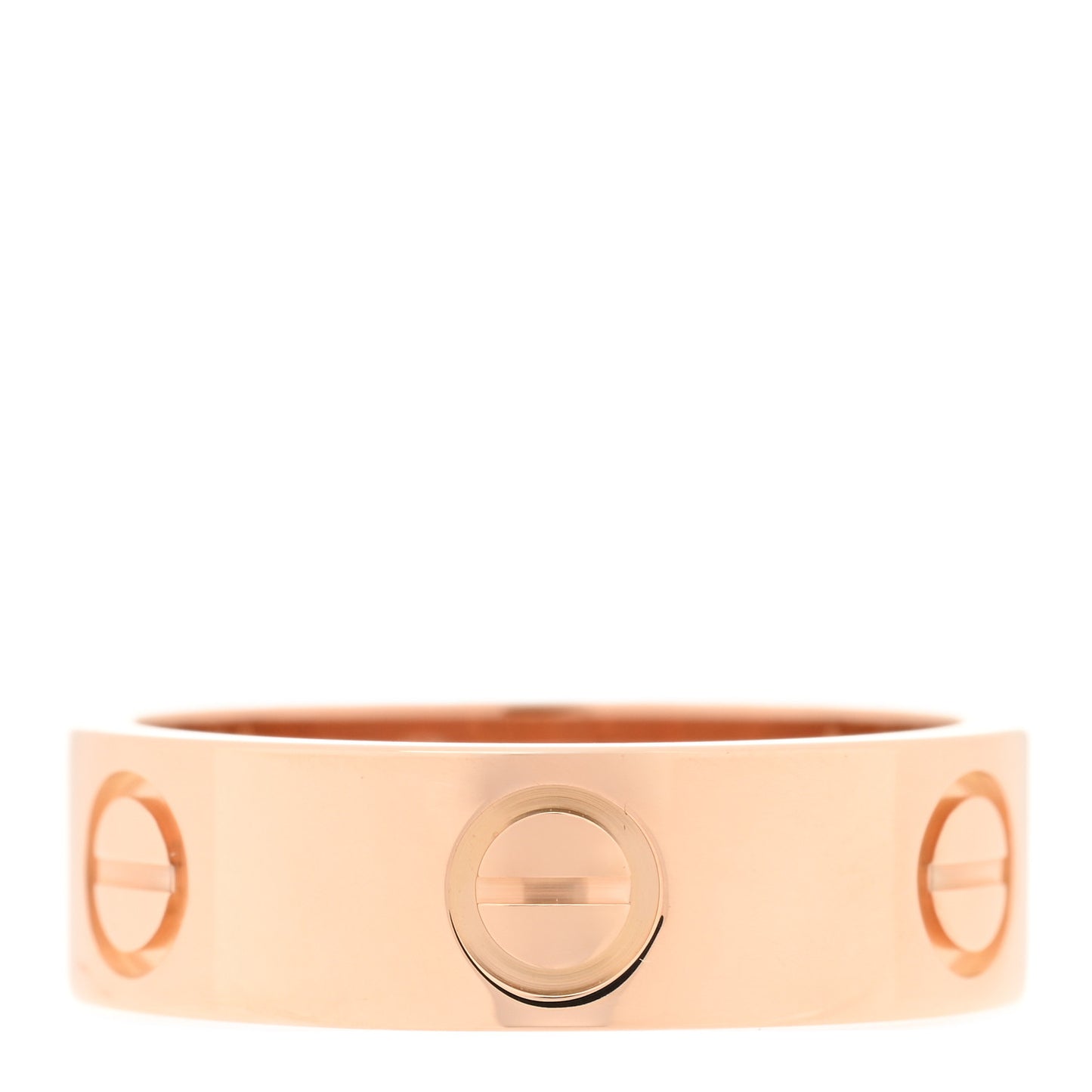 18K Pink Gold 5.5mm LOVE Ring 51 5.75