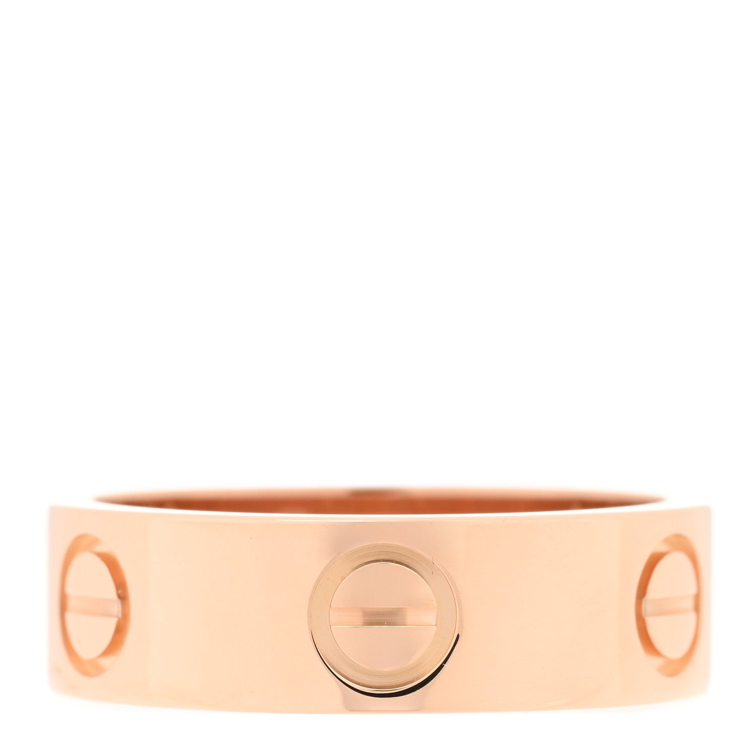 Cartier 18K Pink Gold 5.5mm LOVE Ring 51 5.75 1 of 5