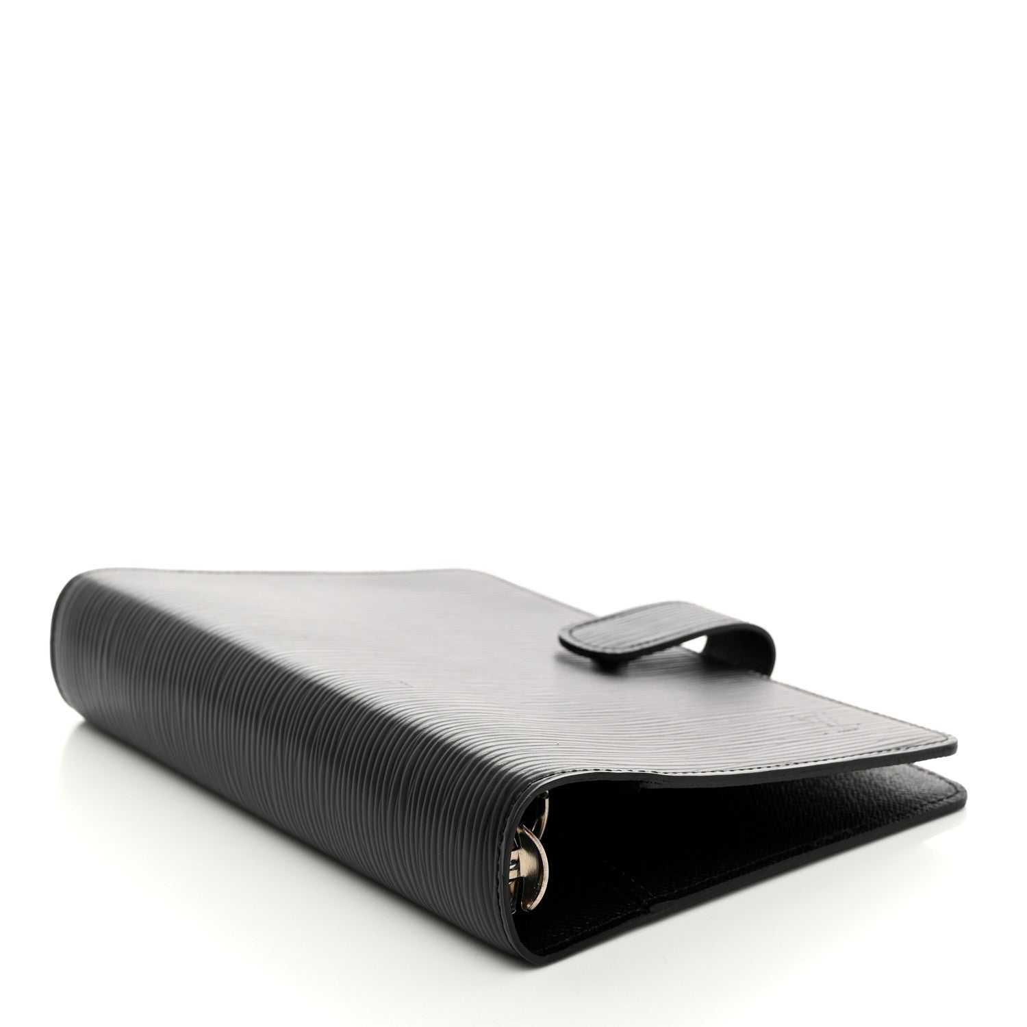 Louis Vuitton Epi Small Ring Agenda Cover Black 4 of 9