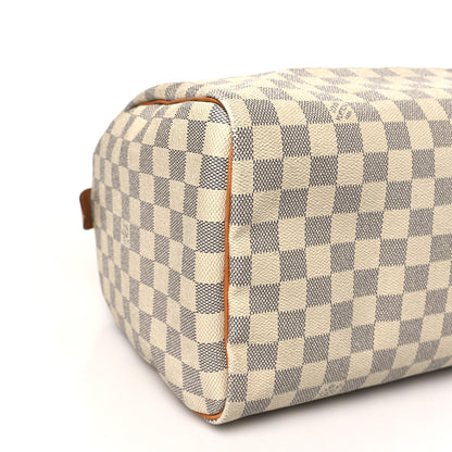Louis Vuitton Damier Azur Speedy 30 8 of 11