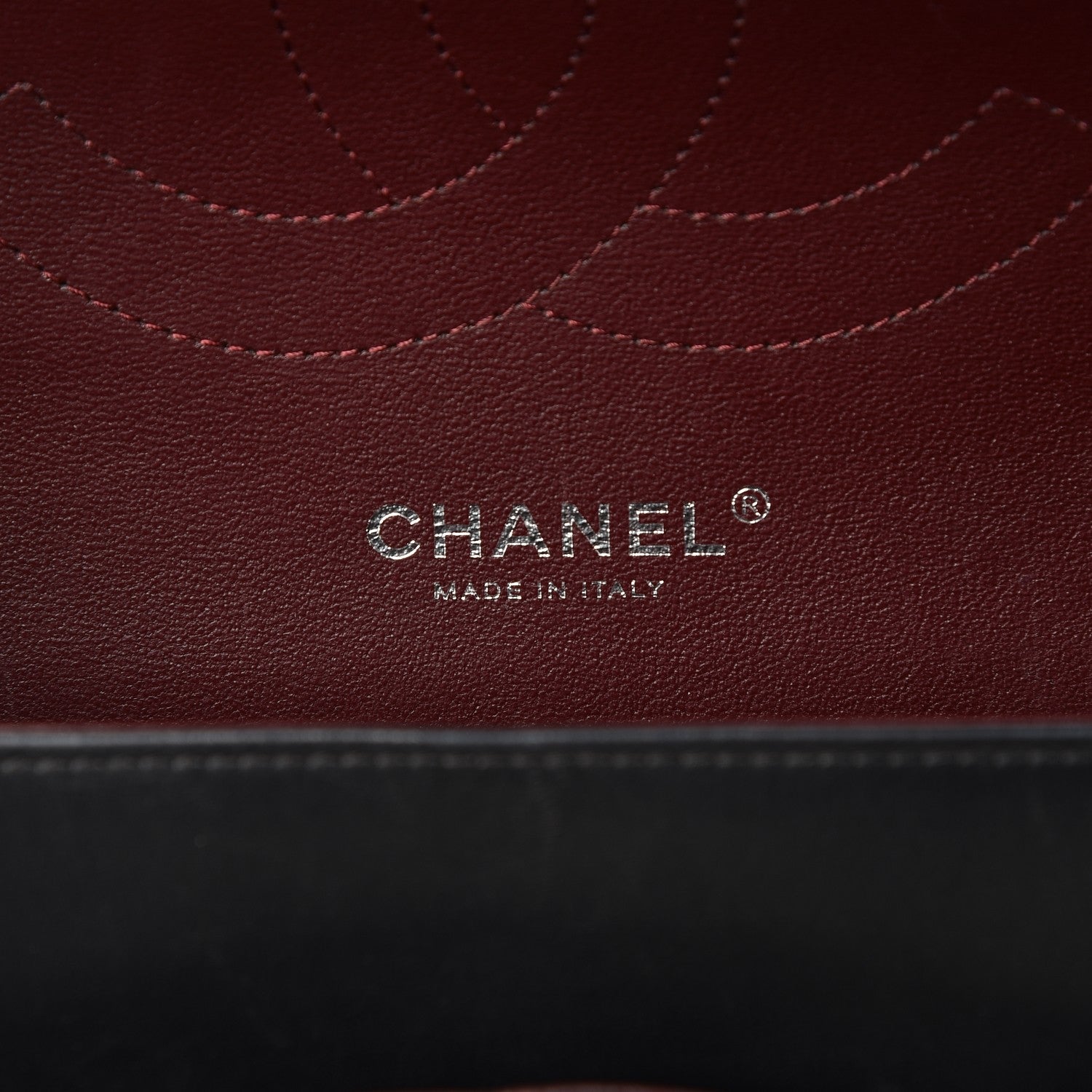 Chanel Lambskin Quilted Jumbo Double Flap Black 7 of 8