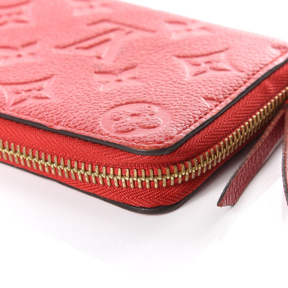 Louis Vuitton Empreinte Clemence Wallet Cherry 8 of 11